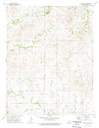 Download a high-resolution, GPS-compatible USGS topo map for Hardtner NW, KS (1975 edition)