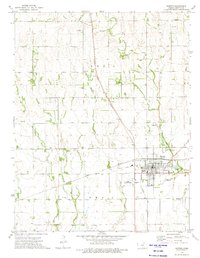 Download a high-resolution, GPS-compatible USGS topo map for Harper, KS (1975 edition)