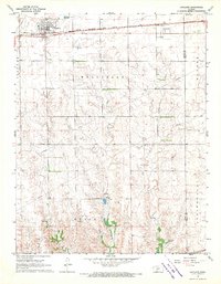 Download a high-resolution, GPS-compatible USGS topo map for Haviland, KS (1970 edition)