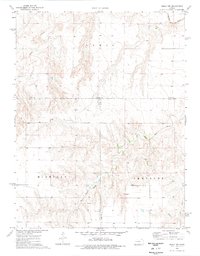 Download a high-resolution, GPS-compatible USGS topo map for Healy NW, KS (1976 edition)