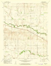Download a high-resolution, GPS-compatible USGS topo map for Heizer, KS (1961 edition)