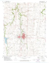 Download a high-resolution, GPS-compatible USGS topo map for Herington, KS (1974 edition)