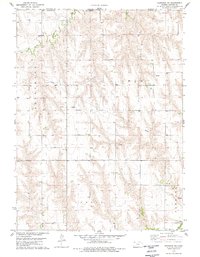 Download a high-resolution, GPS-compatible USGS topo map for Herndon NW, KS (1979 edition)