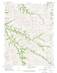 Download a high-resolution, GPS-compatible USGS topo map for Hessdale, KS (1974 edition)