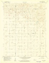 Download a high-resolution, GPS-compatible USGS topo map for Hickok NE, KS (1961 edition)