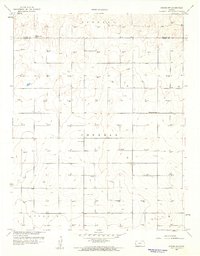 Download a high-resolution, GPS-compatible USGS topo map for Hickok NW, KS (1960 edition)