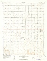 Download a high-resolution, GPS-compatible USGS topo map for Hickok, KS (1960 edition)