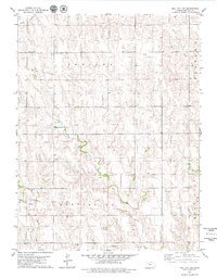 preview thumbnail of historical topo map of Graham County, KS in 1979
