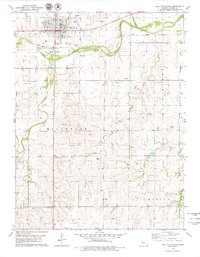 Download a high-resolution, GPS-compatible USGS topo map for Hill City South, KS (1979 edition)