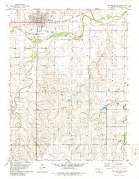 Download a high-resolution, GPS-compatible USGS topo map for Hill City South, KS (1986 edition)