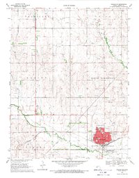 Download a high-resolution, GPS-compatible USGS topo map for Hoisington, KS (1971 edition)