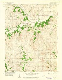 Download a high-resolution, GPS-compatible USGS topo map for Holton SE, KS (1961 edition)