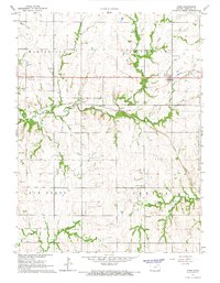 Download a high-resolution, GPS-compatible USGS topo map for Home, KS (1967 edition)