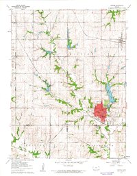 Download a high-resolution, GPS-compatible USGS topo map for Horton, KS (1962 edition)