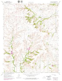 Download a high-resolution, GPS-compatible USGS topo map for Howard NW, KS (1979 edition)