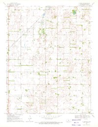 Download a high-resolution, GPS-compatible USGS topo map for Hudson NW, KS (1972 edition)