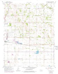 Download a high-resolution, GPS-compatible USGS topo map for Hutchinson SE, KS (1978 edition)