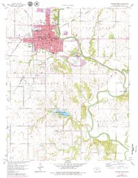 Download a high-resolution, GPS-compatible USGS topo map for Independence, KS (1979 edition)
