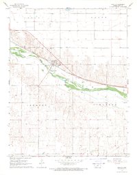 Download a high-resolution, GPS-compatible USGS topo map for Ingalls, KS (1969 edition)