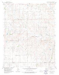 Download a high-resolution, GPS-compatible USGS topo map for Iron Mountain, KS (1980 edition)