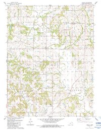 Download a high-resolution, GPS-compatible USGS topo map for Jarbalo, KS (1984 edition)