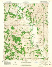 Download a high-resolution, GPS-compatible USGS topo map for Jarbalo, KS (1967 edition)
