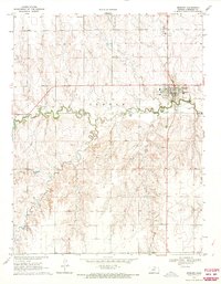 Download a high-resolution, GPS-compatible USGS topo map for Jetmore, KS (1971 edition)