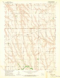 Download a high-resolution, GPS-compatible USGS topo map for Kanona SE, KS (1966 edition)