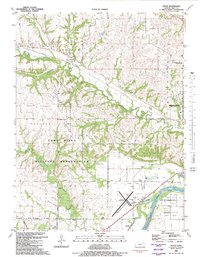 Download a high-resolution, GPS-compatible USGS topo map for Keats, KS (1982 edition)
