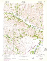 Download a high-resolution, GPS-compatible USGS topo map for Keats, KS (1978 edition)
