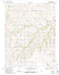 Download a high-resolution, GPS-compatible USGS topo map for Keene, KS (1984 edition)