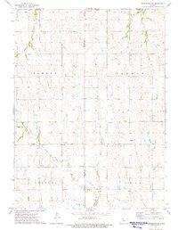 Download a high-resolution, GPS-compatible USGS topo map for Kensington NE, KS (1975 edition)