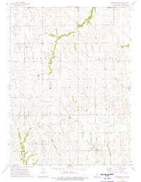 Download a high-resolution, GPS-compatible USGS topo map for Kensington NW, KS (1975 edition)