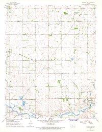 Download a high-resolution, GPS-compatible USGS topo map for Kingman NW, KS (1968 edition)