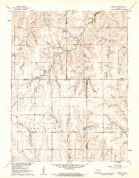 Download a high-resolution, GPS-compatible USGS topo map for Kirwin SE, KS (1962 edition)