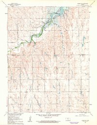 Download a high-resolution, GPS-compatible USGS topo map for Kirwin SW, KS (1963 edition)