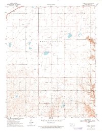 Download a high-resolution, GPS-compatible USGS topo map for Kismet NE, KS (1964 edition)