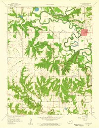 Download a high-resolution, GPS-compatible USGS topo map for La Cygne, KS (1959 edition)