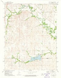 Download a high-resolution, GPS-compatible USGS topo map for Lake Kahola, KS (1974 edition)