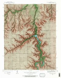 Download a high-resolution, GPS-compatible USGS topo map for Lake Mc Bride, KS (1969 edition)