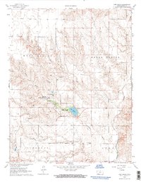 Download a high-resolution, GPS-compatible USGS topo map for Lake Meade, KS (1997 edition)