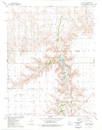 Download a high-resolution, GPS-compatible USGS topo map for Lake Scott, KS (1978 edition)