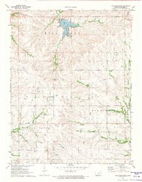 Download a high-resolution, GPS-compatible USGS topo map for Lake Wabaunsee, KS (1974 edition)