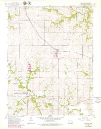 Download a high-resolution, GPS-compatible USGS topo map for Lancaster, KS (1979 edition)