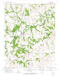 Download a high-resolution, GPS-compatible USGS topo map for Lane, KS (1967 edition)