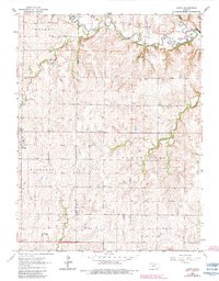 Download a high-resolution, GPS-compatible USGS topo map for Lasita, KS (1983 edition)