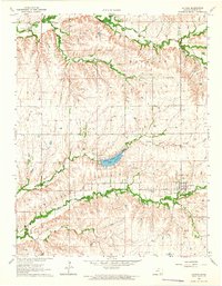 Download a high-resolution, GPS-compatible USGS topo map for Latham, KS (1965 edition)