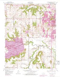 Download a high-resolution, GPS-compatible USGS topo map for Lawrence West, KS (1978 edition)