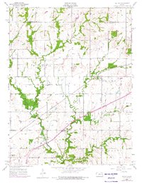 Download a high-resolution, GPS-compatible USGS topo map for Le Loup, KS (1976 edition)
