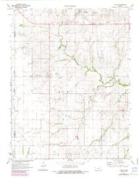 Download a high-resolution, GPS-compatible USGS topo map for Lehigh, KS (1985 edition)